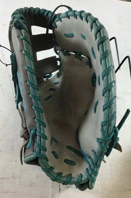 Vist Large View of Product Image Which is Used 44 PRO FB MITT BB/SB First Base RH Throw Grey 12 3/4"