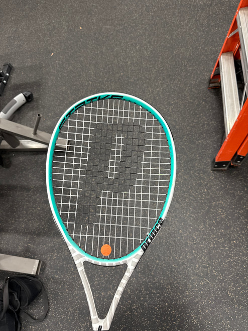 Vist Large View of Product Image Which is Used Prince STRIKER 110 Adult Tennis Racquet Turquoise Unknown