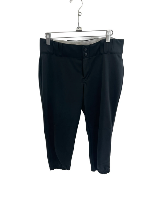 Vist Large View of Product Image Which is Used Mizuno Womens Large Black Softball Pants