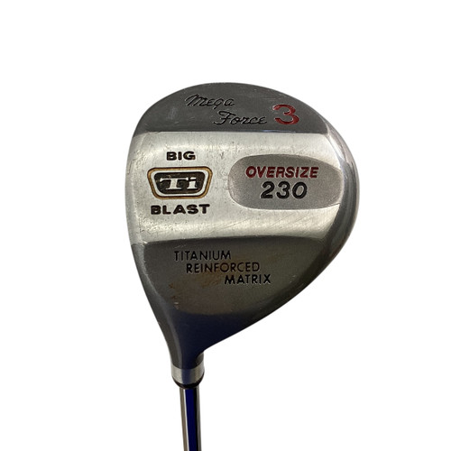 Vist Large View of Product Image Which is Used MEGAFORCE Mens Fairway Wood LH 3 Wood