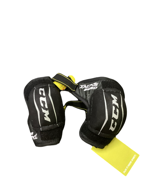 Used CCM TACKS 9550 Youth Elbow Pads LG 11613-S000170299 Vist Large View of Product Image Which is Used CCM TACKS 9550 Youth Elbow Pads LG