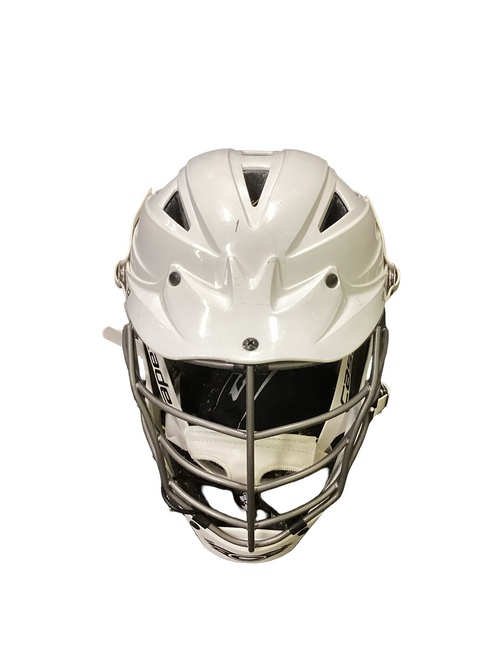 Vist Large View of Product Image Which is Used Cascade CPV-R Lacrosse Helmet White XS