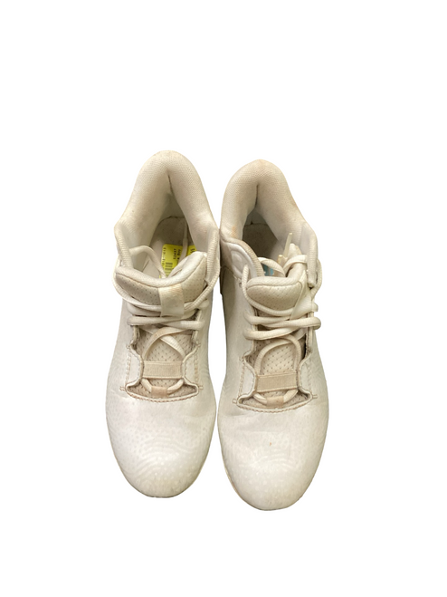 Vist Large View of Product Image Which is Used New Balance LAX Cleats Boys White Junior 04