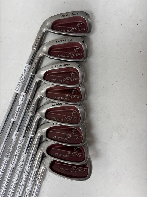 Vist Large View of Product Image Which is Used PRECISION II FOCUS Mens Iron Set LH 3I-PW