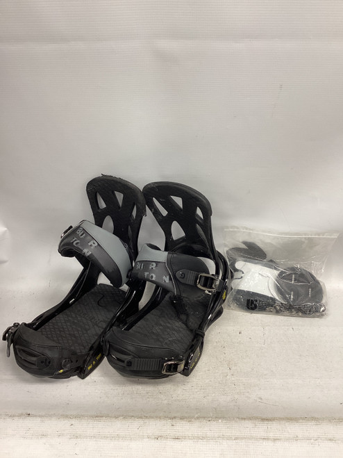 Vist Large View of Product Image Which is Used Burton MISSION Mens Binding Only Black SM