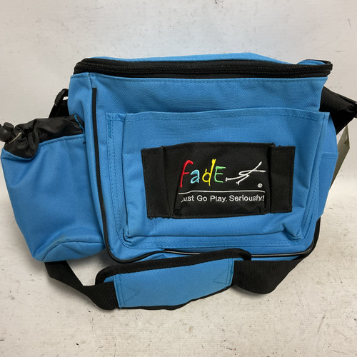 Vist Large View of Product Image Which is Used Fade Disc Golf Bag Royal Blue