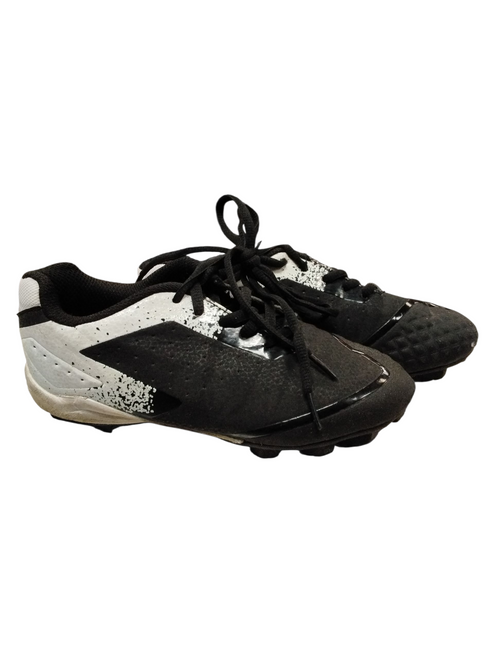 Vist Large View of Product Image Which is Used ATHLETIC WORKS BB/SB Cleats Black Junior 01