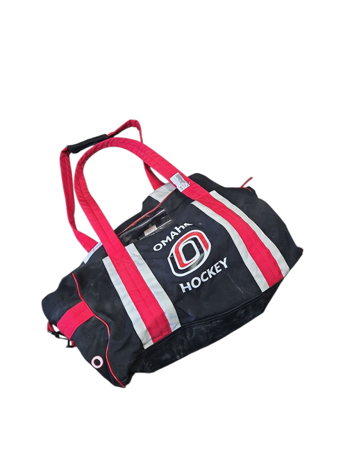 Vist Large View of Product Image Which is Used OMAHA HOCKEY BAG Youth Hockey Carry Bag Black