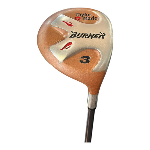 Vist Large View of Product Image Which is Used Taylormade BUBBLE SHAFT Mens Fairway Wood RH 3 Wood