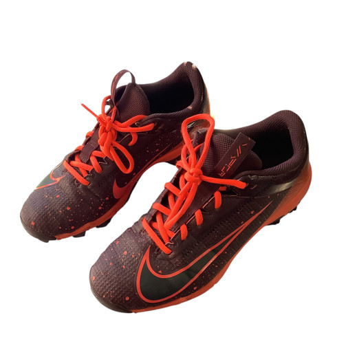 Vist Large View of Product Image Which is Used Nike VAPOR Adult FB Cleats Maroon Senior 5.5