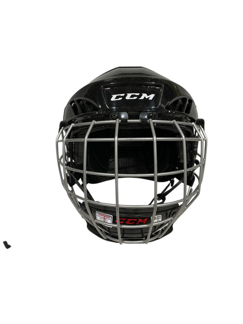 Used CCM FL Helmet Cage Combo Black SM 11847-S000030474 Vist Large View of Product Image Which is Used CCM FL Helmet Cage Combo Black SM