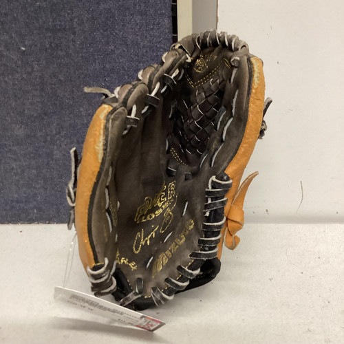 Vist Large View of Product Image Which is Used Mizuno MMX100P BB/SB Glove LH Throw Brown 10"