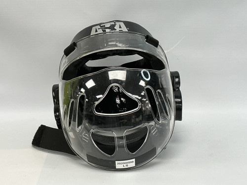 Used Martial Arts Head Gear Black MD 11879-S000014022 Vist Large View of Product Image Which is Used Martial Arts Head Gear Black MD