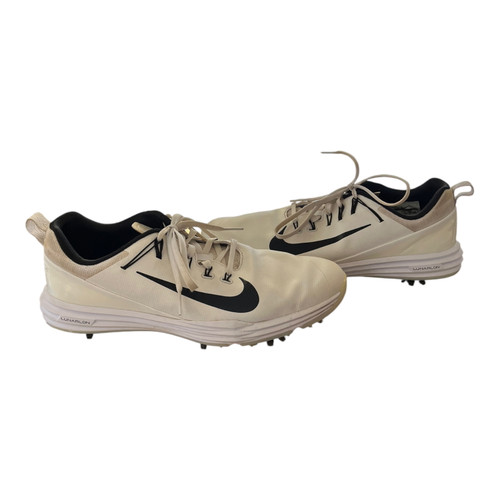 Used Nike Mens Golf Shoes White Senior 8.5 11820-S000047860 Vist Large View of Product Image Which is Used Nike Mens Golf Shoes White Senior 8.5