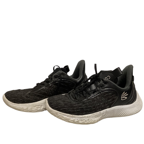 Vist Large View of Product Image Which is Used Under Armour Basketball Shoes M Black Senior 9.5