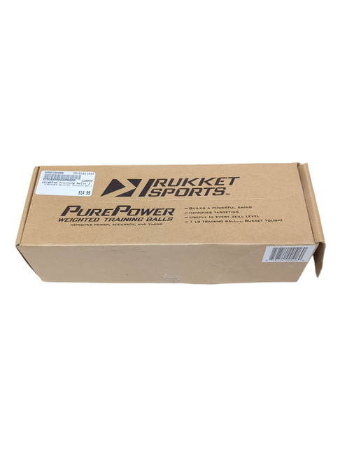 Vist Large View of Product Image Which is Used PUREPOWER WEIGHTED TRAINING BALLS BB/SB Training Aid