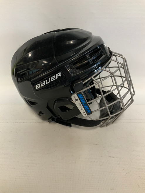 Vist Large View of Product Image Which is Used Bauer IMS 5.0 Helmet Cage Combo Black SM