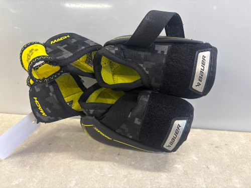 Used Bauer MACH Youth Elbow Pads LG 11858-S000081901 Vist Large View of Product Image Which is Used Bauer MACH Youth Elbow Pads LG