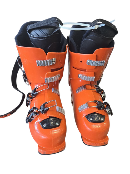 Vist Large View of Product Image Which is Used Tecnica COCHISE JR Boys DH Ski Boot Orange 260 MP - M08 - W09