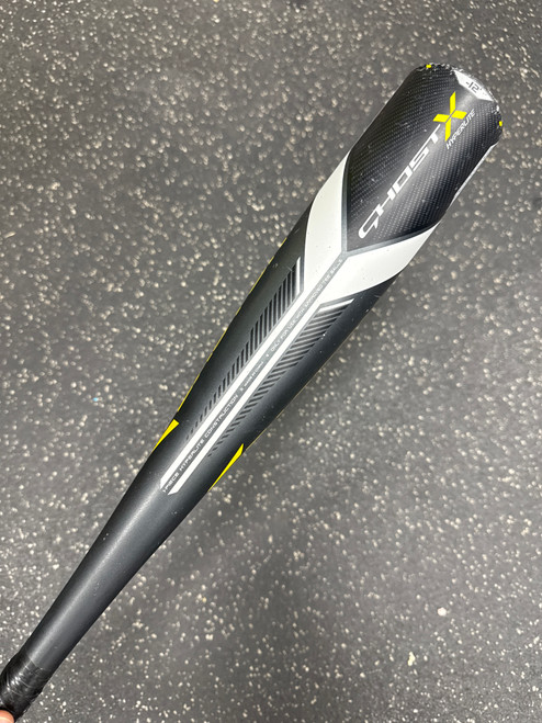 Used Easton GHOST X HYPERLITE T-Ball Bat 24/12 -12 10558-S000243572 Vist Large View of Product Image Which is Used Easton GHOST X HYPERLITE T-Ball Bat 24/12 -12