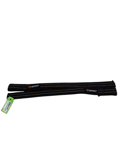 Vist Large View of Product Image Which is Used GASP POWER WRIST STRAPS Exercise Accessory Other Black