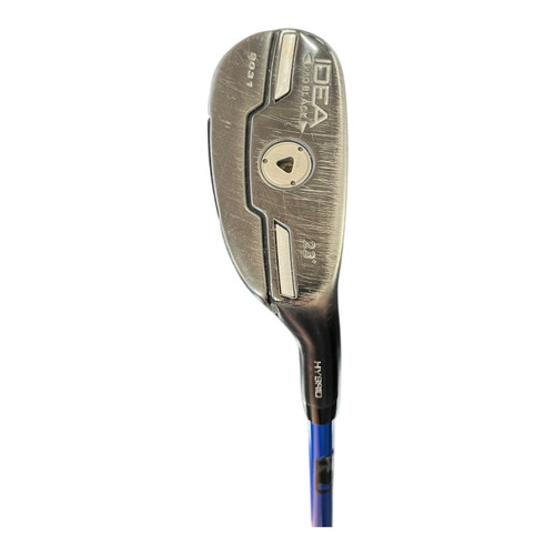 Used Adams Golf IDEA PRO BLACK 9031 Mens Hybrid Club RH 4 Hybrid 11820-S000047878 Vist Large View of Product Image Which is Used Adams Golf IDEA PRO BLACK 9031 Mens Hybrid Club RH 4 Hybrid