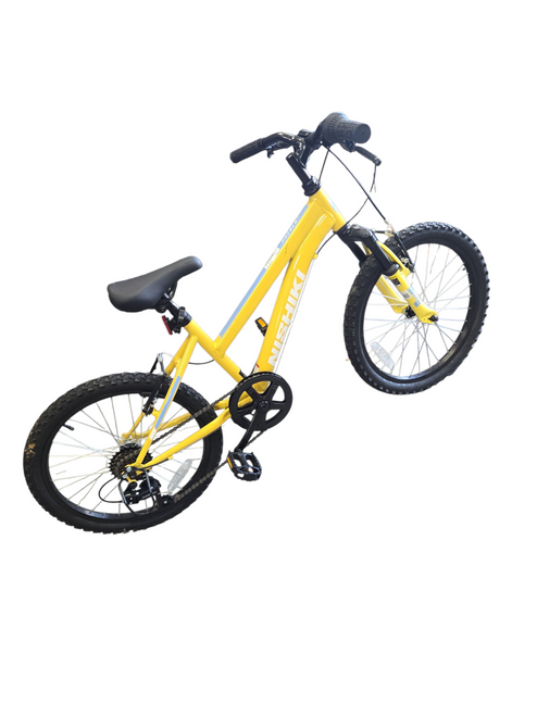 Vist Large View of Product Image Which is Used NISHIKI PUEBLO 20 BIKE Mountain Bike Boys Yellow 20"