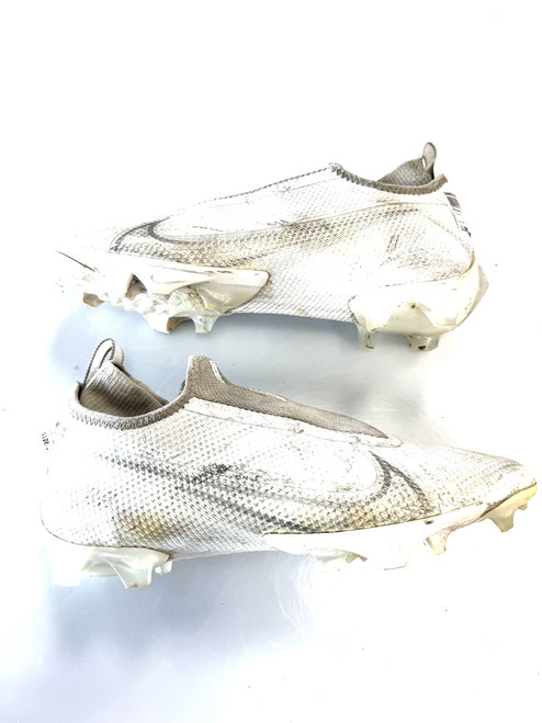 Vist Large View of Product Image Which is Used Nike Adult FB Cleats White Senior 8.5