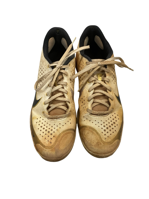 Vist Large View of Product Image Which is Used Nike REACT BB/SB Cleats White Senior 9.5