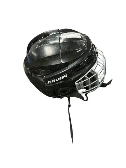 Vist Large View of Product Image Which is Used Bauer IM55.0 Helmet Cage Combo Black MD