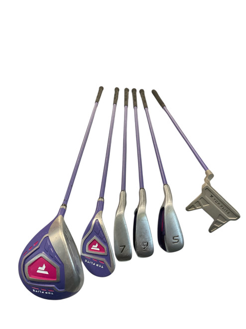 Vist Large View of Product Image Which is Used Top Flite JUNIOR Jr Club Set LH 7 Piece