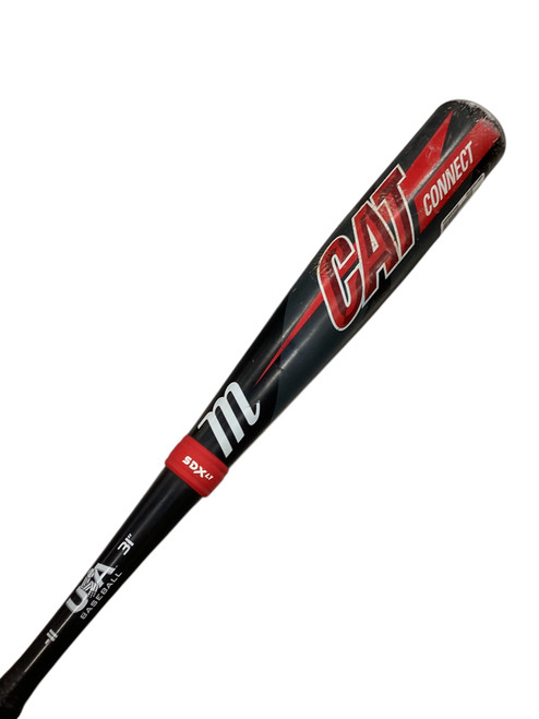 Vist Large View of Product Image Which is Used Marucci CAT CONNECT BB/SB USA 2 5/8 Bat 31"