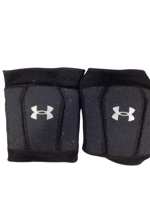 Vist Large View of Product Image Which is Used Under Armour VB Knee Pads Black