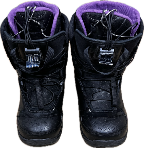 Vist Large View of Product Image Which is Used Northwave DAHLIA Mens Snowboard Boots Black Senior 6.5