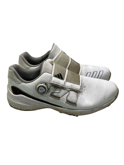 Vist Large View of Product Image Which is Used Adidas Mens Golf Shoes White Senior 13