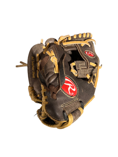 Vist Large View of Product Image Which is Used Rawlings HIGHLIGHT BB/SB Glove LH Throw Brown 10 1/2"