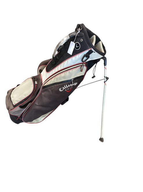 Vist Large View of Product Image Which is Used Callaway 6 WAY STAND BAG Mens Stand Bag Black