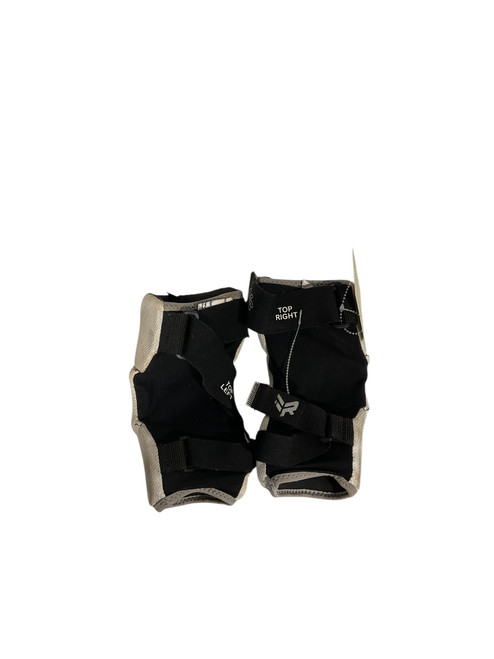 Vist Large View of Product Image Which is Used Warrior Lacrosse Arm Pads/Guards Black MD