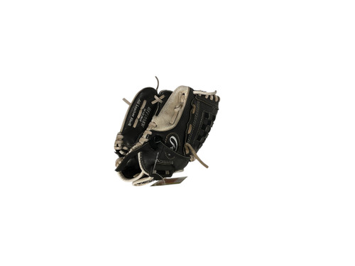 Vist Large View of Product Image Which is Used Rawlings HIGH BB/SB Glove LH Throw Black 10 1/2"