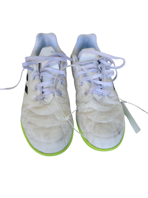 Vist Large View of Product Image Which is Used Adidas COPA TURF Soccer Turf Shoes White Senior 6