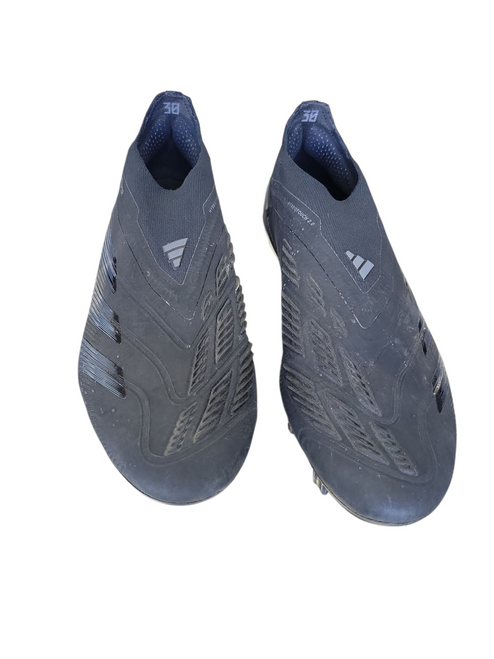Used Adidas PREDATOR CLEATS Soccer Cleats Black Senior 6.5 11708-S000185518 Vist Large View of Product Image Which is Used Adidas PREDATOR CLEATS Soccer Cleats Black Senior 6.5