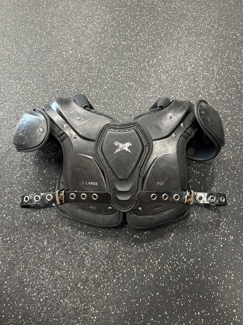 Vist Large View of Product Image Which is Used Xenith FLY FB Shoulder Pads Black XL