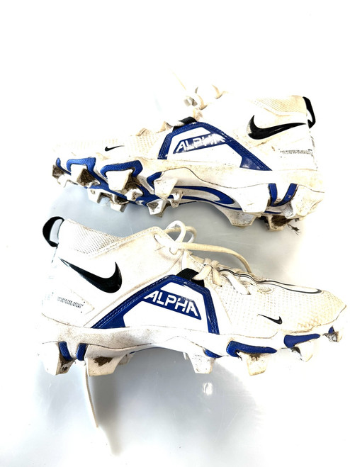 Vist Large View of Product Image Which is Used Nike Jr FB Cleats White Junior 06