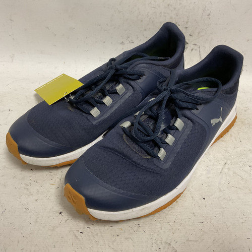 Vist Large View of Product Image Which is Used Puma 377527-03 Mens Golf Shoes Navy Blue Senior 11