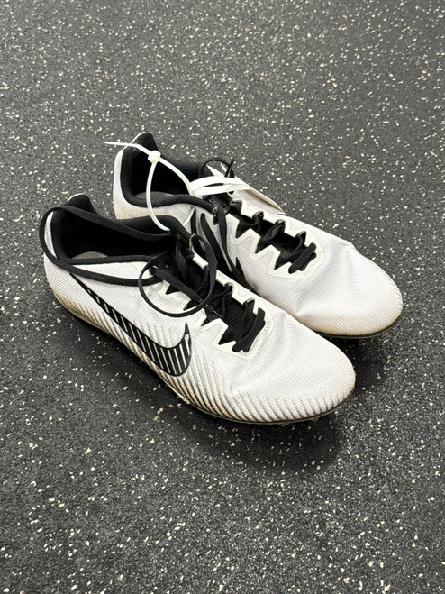 Vist Large View of Product Image Which is Used Nike Track & Field Cleats Adult White Senior 9.5