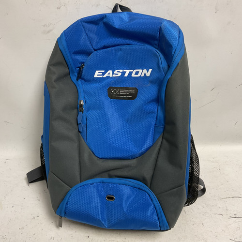 Vist Large View of Product Image Which is Used Easton DUGOUT BP BB/SB Player Backpack Grey And Royal Blue