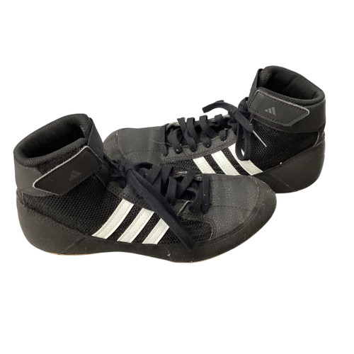 Used Adidas Wrestling Shoes Black Junior 04 11760-S000083437 Vist Large View of Product Image Which is Used Adidas Wrestling Shoes Black Junior 04