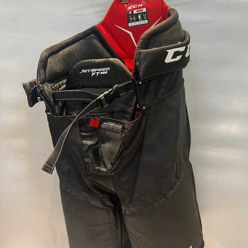 Vist Large View of Product Image Which is Used CCM JETSPEED FT485 Junior Pant Black MD