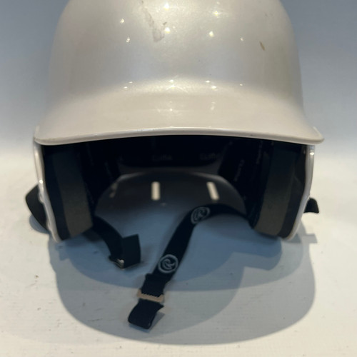 Vist Large View of Product Image Which is Used Adidas GREY ADIDAS W/ CHIN STRAP Batting Helmet No Mask Grey SM