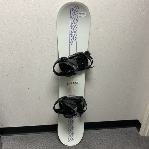 Vist Large View of Product Image Which is Used K2 KANDI Girls Board/Binding Navy Blue And Grey 129 cm